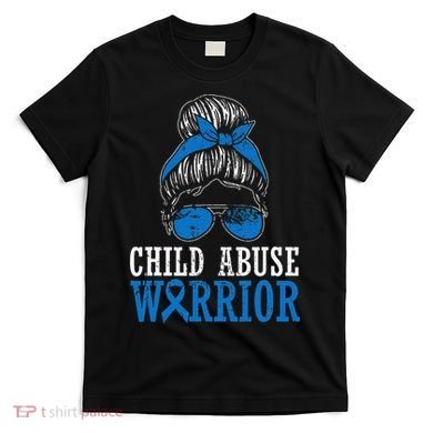Stop Child Abuse Awareness Support T-Shirt