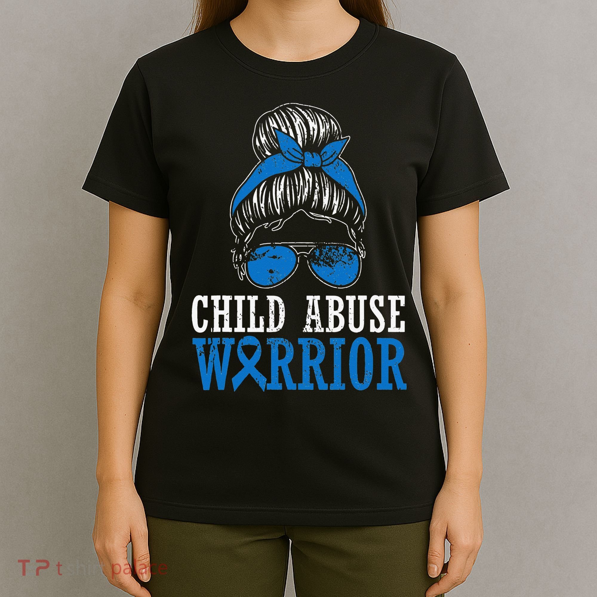Stop Child Abuse Awareness Support T-Shirt