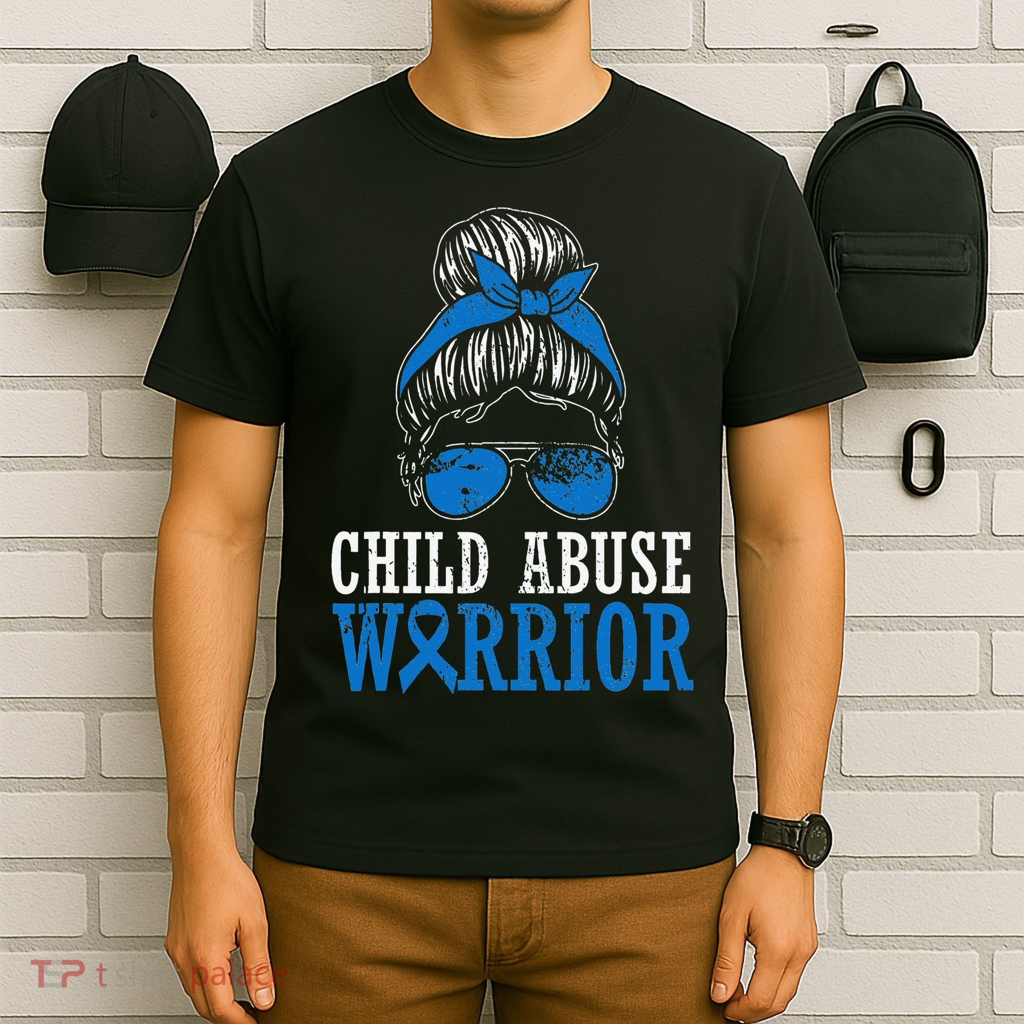 Stop Child Abuse Awareness Support T-Shirt