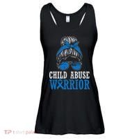 Stop Child Abuse Awareness Support Ladies Essential Flowy Tank thumb 0