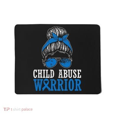 Stop Child Abuse Awareness Support Mousepad