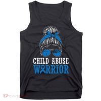 Stop Child Abuse Awareness Support Tank Top thumb 0