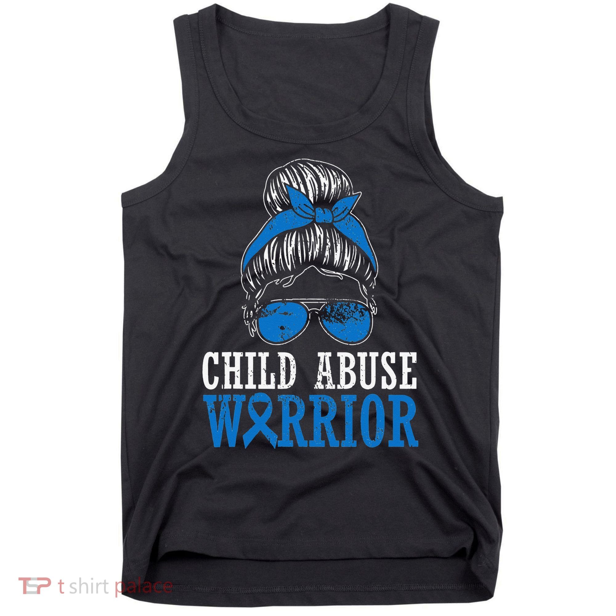Stop Child Abuse Awareness Support Tank Top