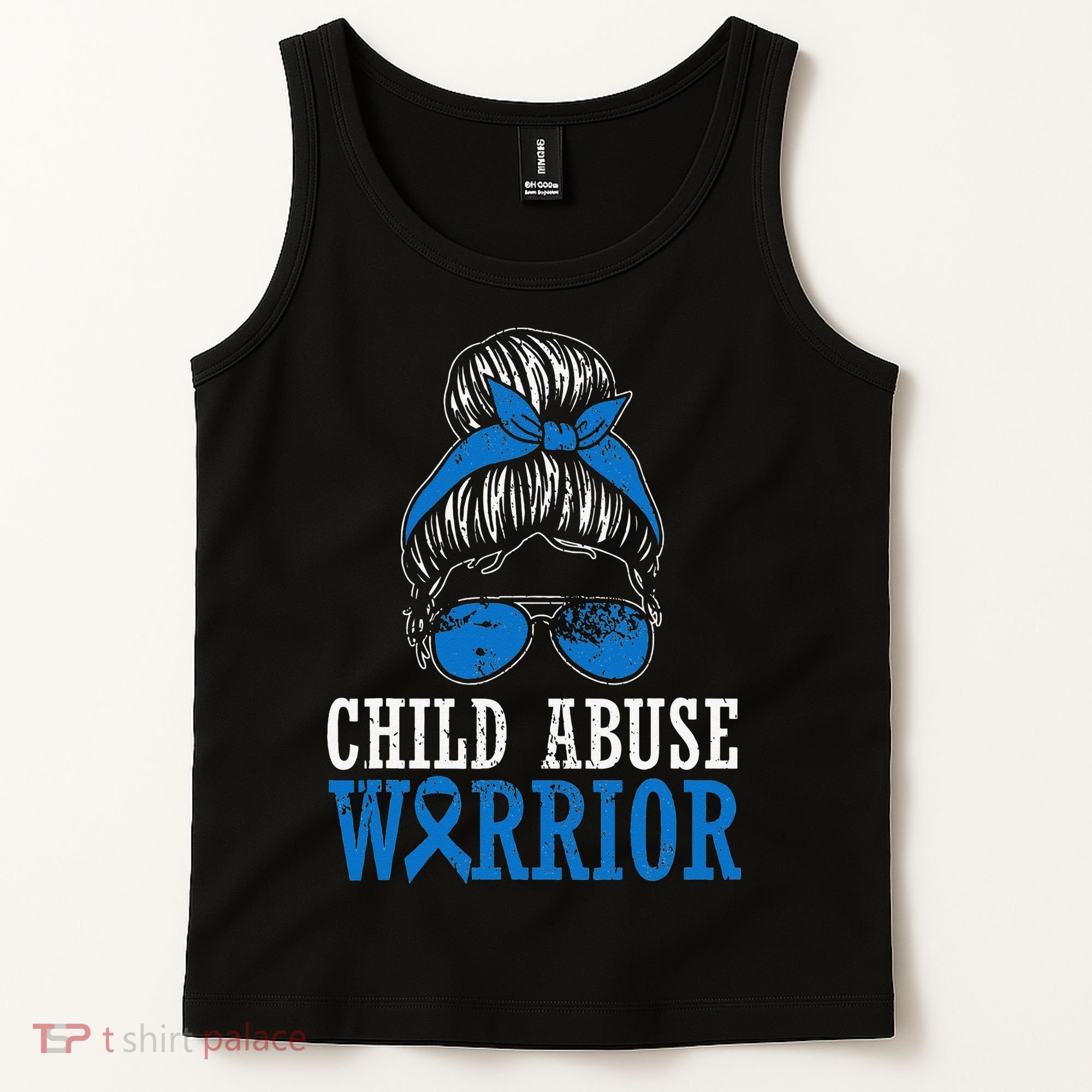 Stop Child Abuse Awareness Support Tank Top