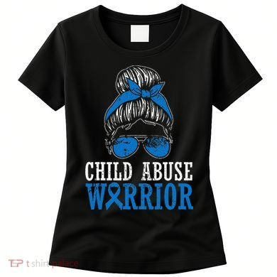 Stop Child Abuse Awareness Support Women's T-Shirt