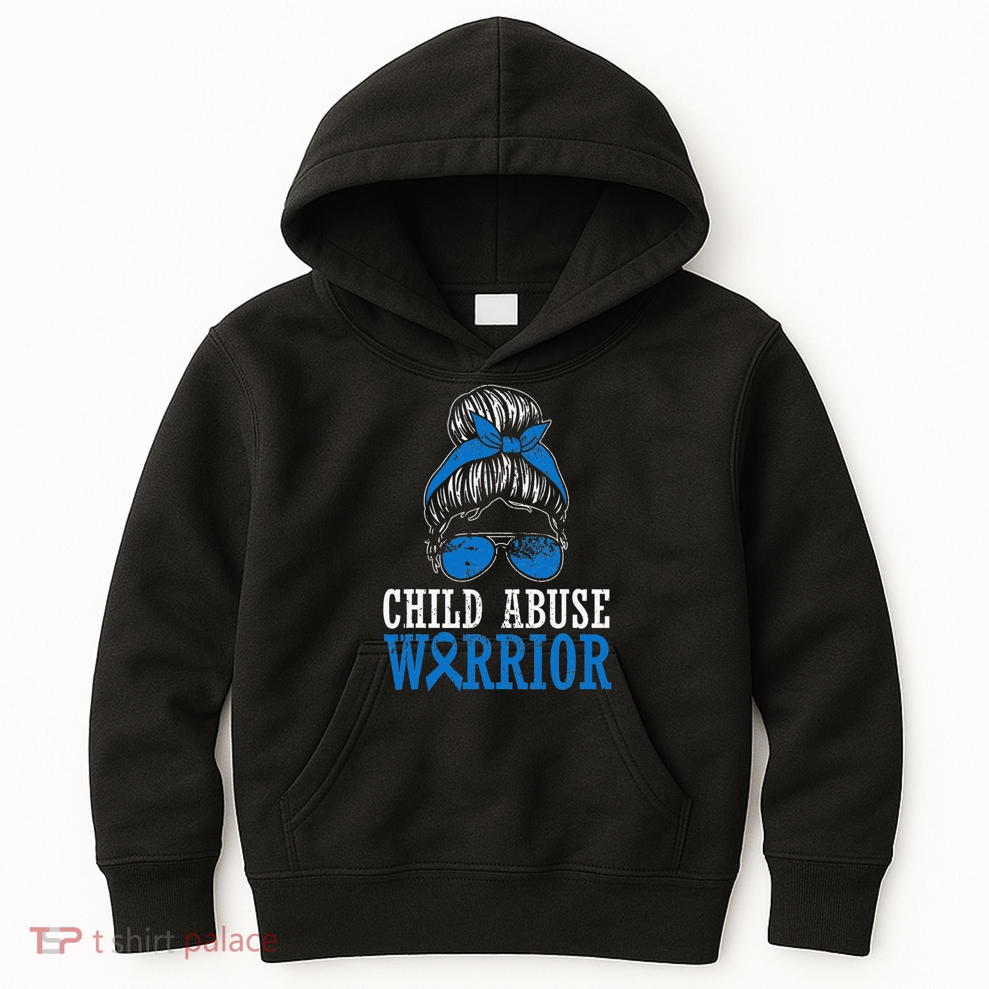 Stop Child Abuse Awareness Support Kids Hoodie
