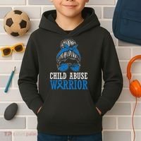 Stop Child Abuse Awareness Support Kids Hoodie thumb 2