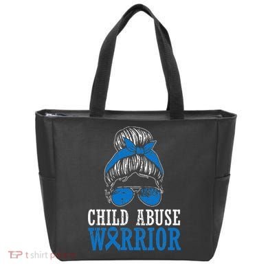 Stop Child Abuse Awareness Support Tote Bag