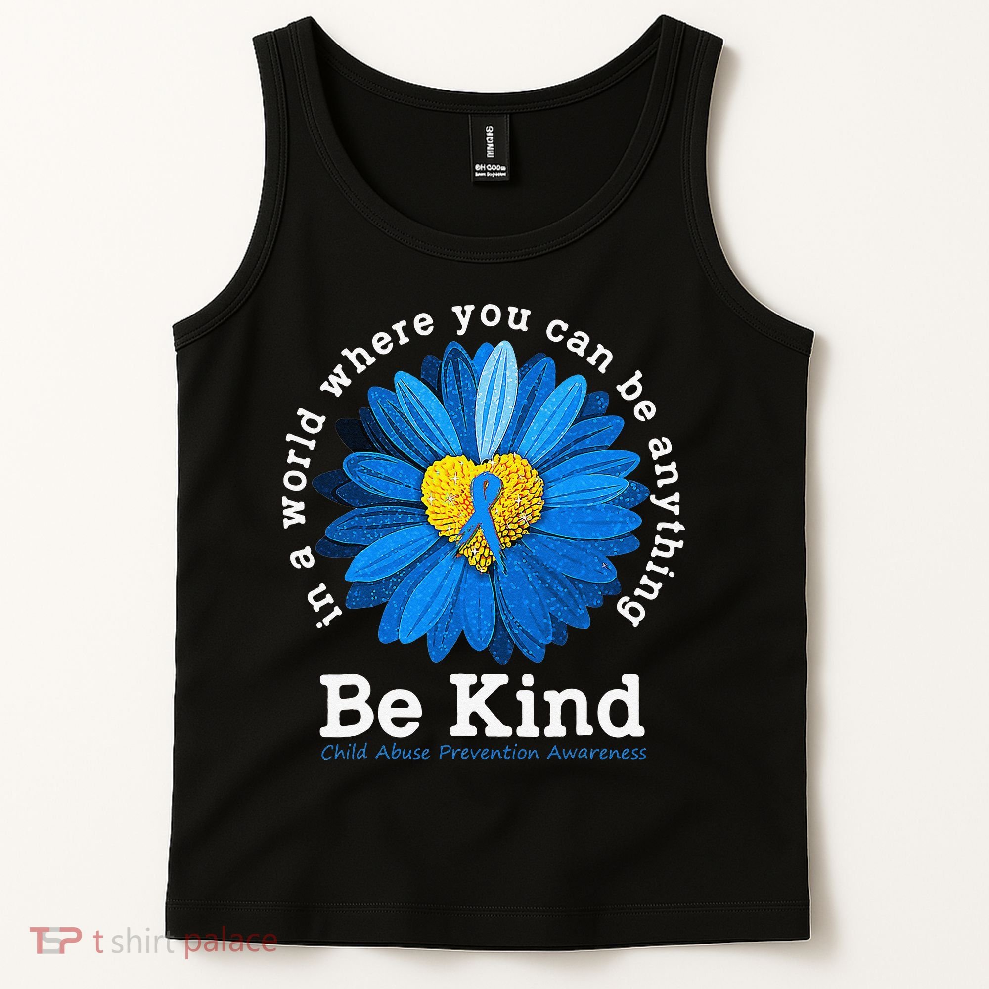 Stop Child Abuse Child Abuse Awareness Prevention Tank Top