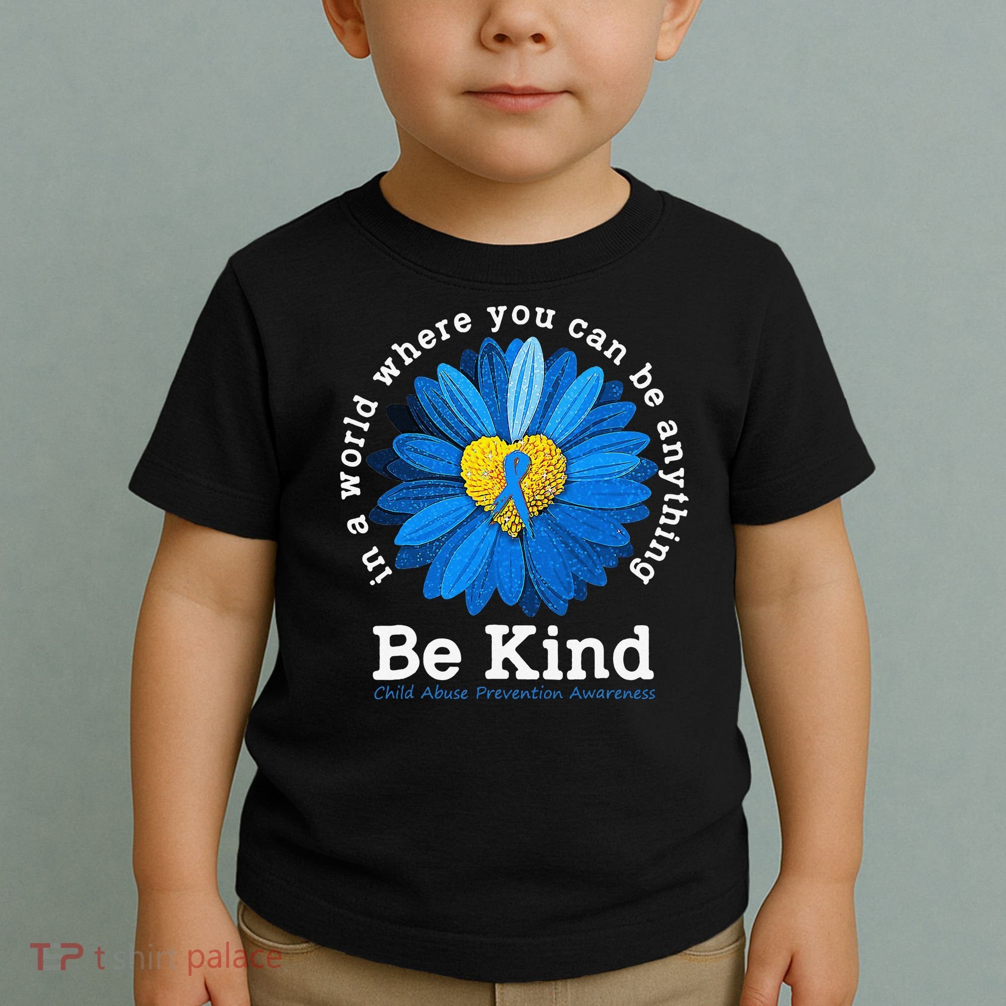 Stop Child Abuse Child Abuse Awareness Prevention Toddler T-Shirt
