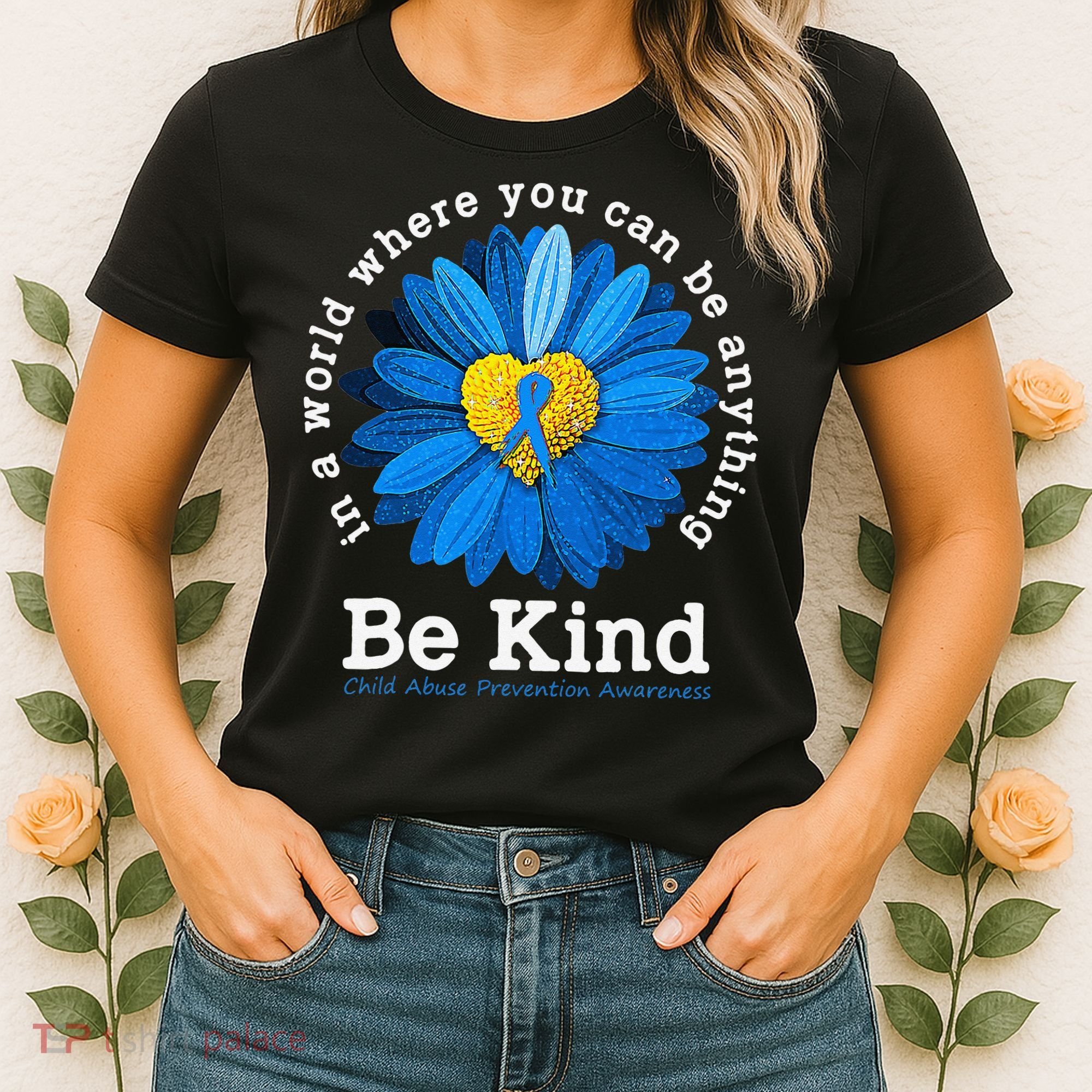 Stop Child Abuse Child Abuse Awareness Prevention Women's T-Shirt