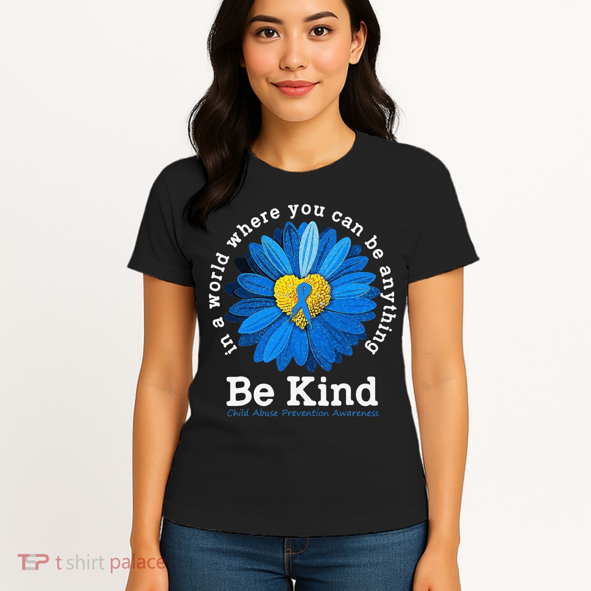 Stop Child Abuse Child Abuse Awareness Prevention Women's T-Shirt