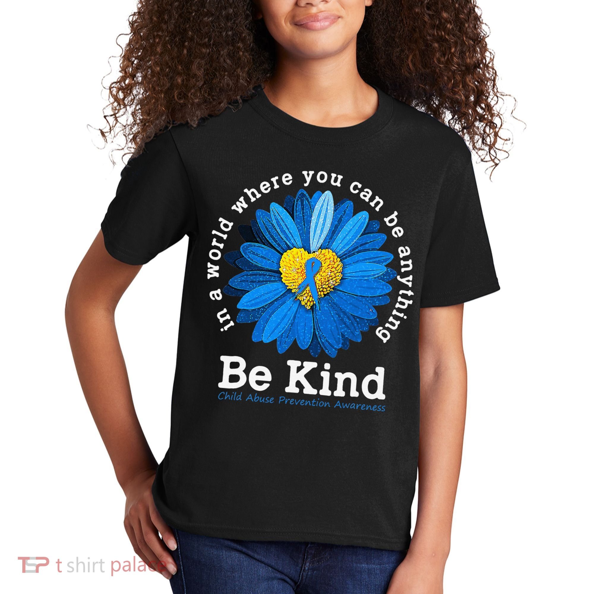 Stop Child Abuse Child Abuse Awareness Prevention Kids T-Shirt