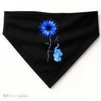 Stop Child Abuse Prevention Awareness Month USA-Made Doggie Bandana thumb 0