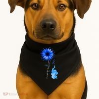 Stop Child Abuse Prevention Awareness Month USA-Made Doggie Bandana thumb 1