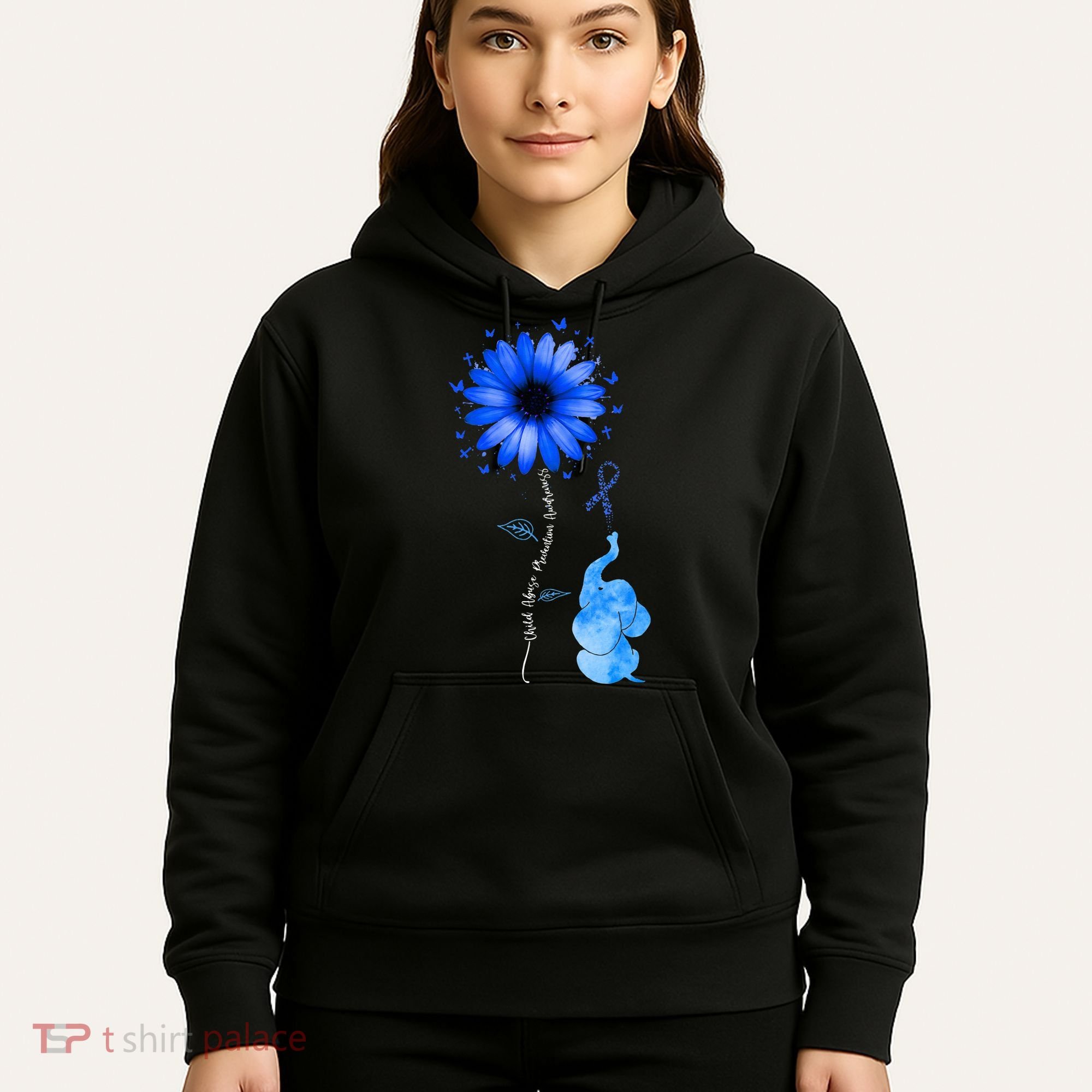 Stop Child Abuse Prevention Awareness Month Hoodie