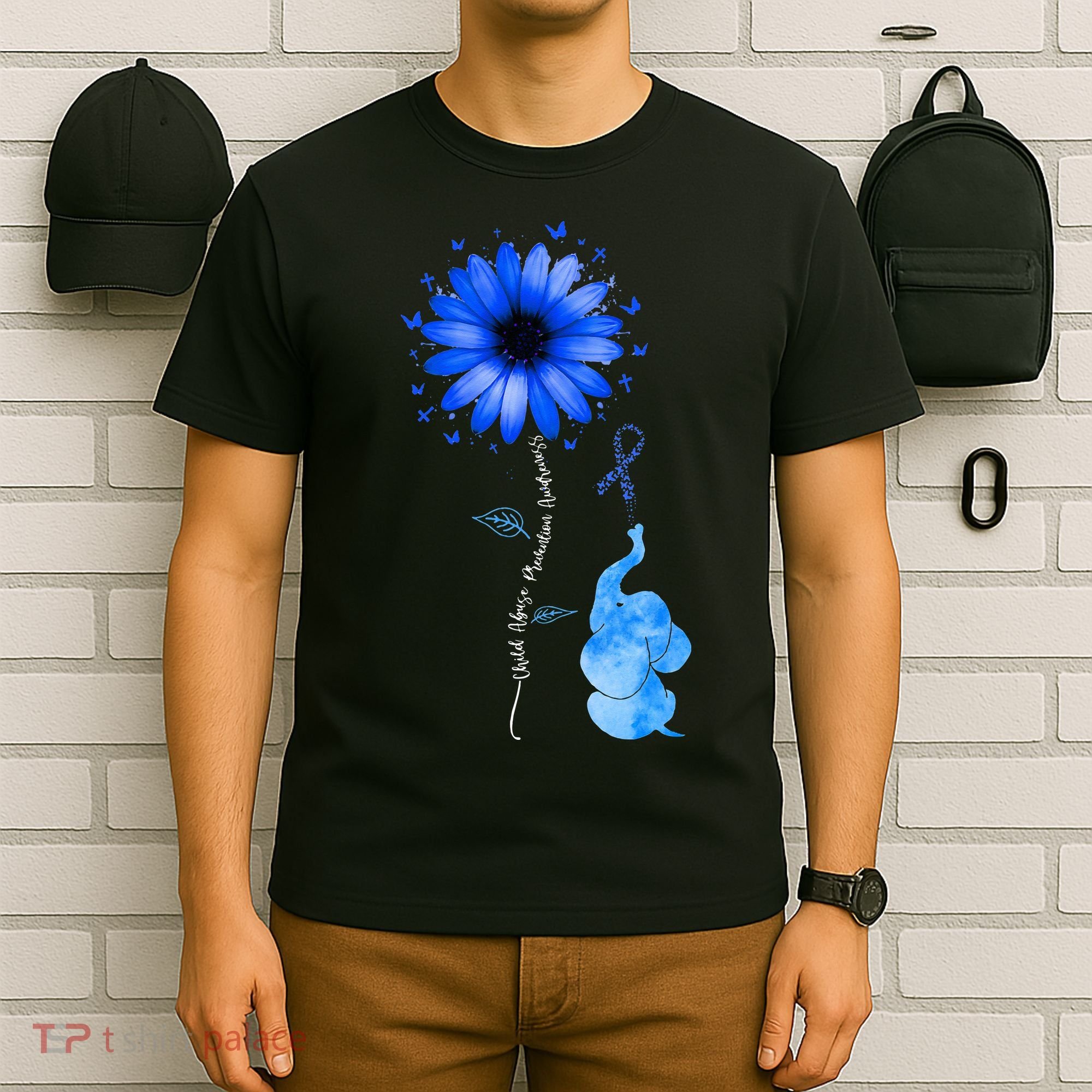Stop Child Abuse Prevention Awareness Month T-Shirt
