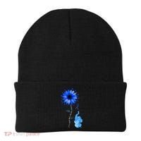 Stop Child Abuse Prevention Awareness Month Beanie thumb 0