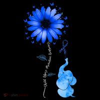 Stop Child Abuse Prevention Awareness Month Ornament thumb 1