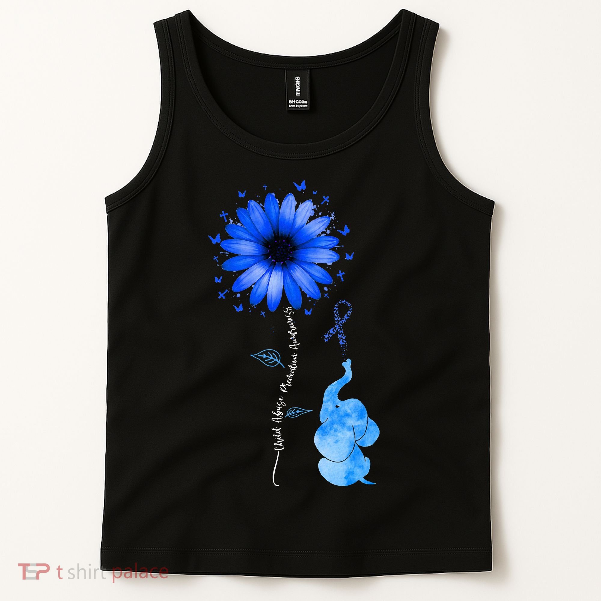 Stop Child Abuse Prevention Awareness Month Tank Top
