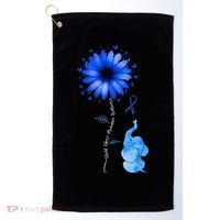 Stop Child Abuse Prevention Awareness Month Golf Towel thumb 0