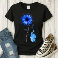 Stop Child Abuse Prevention Awareness Month Women's T-Shirt thumb 3