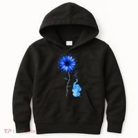 Stop Child Abuse Prevention Awareness Month Kids Hoodie thumb 0