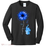Stop Child Abuse Prevention Awareness Month Kids Long Sleeve Shirt thumb 0