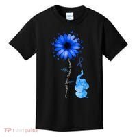 Stop Child Abuse Prevention Awareness Month Kids T-Shirt thumb 0