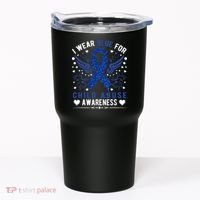Stop Child Abuse Prevention Month Blue Ribbon Awareness Tumbler thumb 0