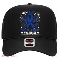 Stop Child Abuse Prevention Month Blue Ribbon Awareness Hat thumb 0