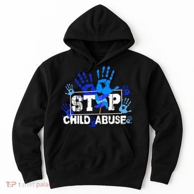 Stop Child Abuse Child Abuse Prevention Awareness Pinwheels  Hoodie