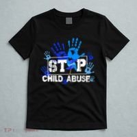 Stop Child Abuse Child Abuse Prevention Awareness Pinwheels  T-Shirt thumb 5
