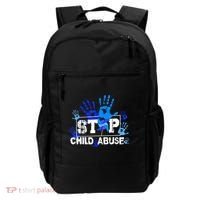 Stop Child Abuse Child Abuse Prevention Awareness Pinwheels  Backpack thumb 0