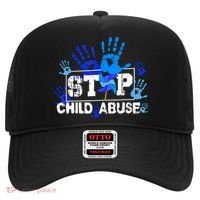 Stop Child Abuse Child Abuse Prevention Awareness Pinwheels  Hat thumb 0