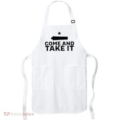 Skeeters Come And Take It Apron