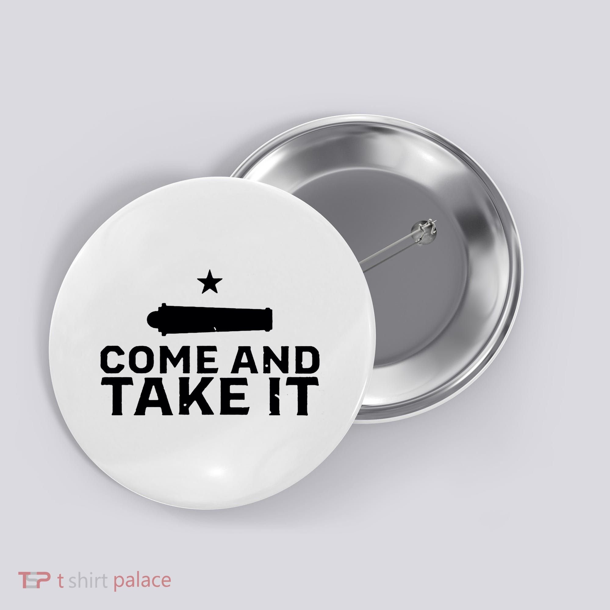 Skeeters Come And Take It Button
