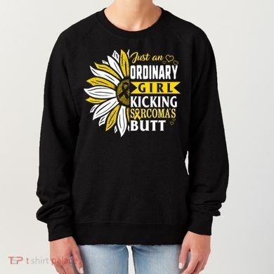 Sarcoma Cancer Awareness Just Ordinary Warrior Gift Women's Sweatshirt