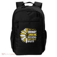 Sarcoma Cancer Awareness Just Ordinary Warrior Gift Backpack thumb 0