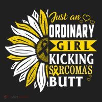Sarcoma Cancer Awareness Just Ordinary Warrior Gift Beanie thumb 2