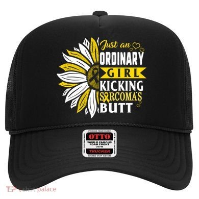 Sarcoma Cancer Awareness Just Ordinary Warrior Gift Hat