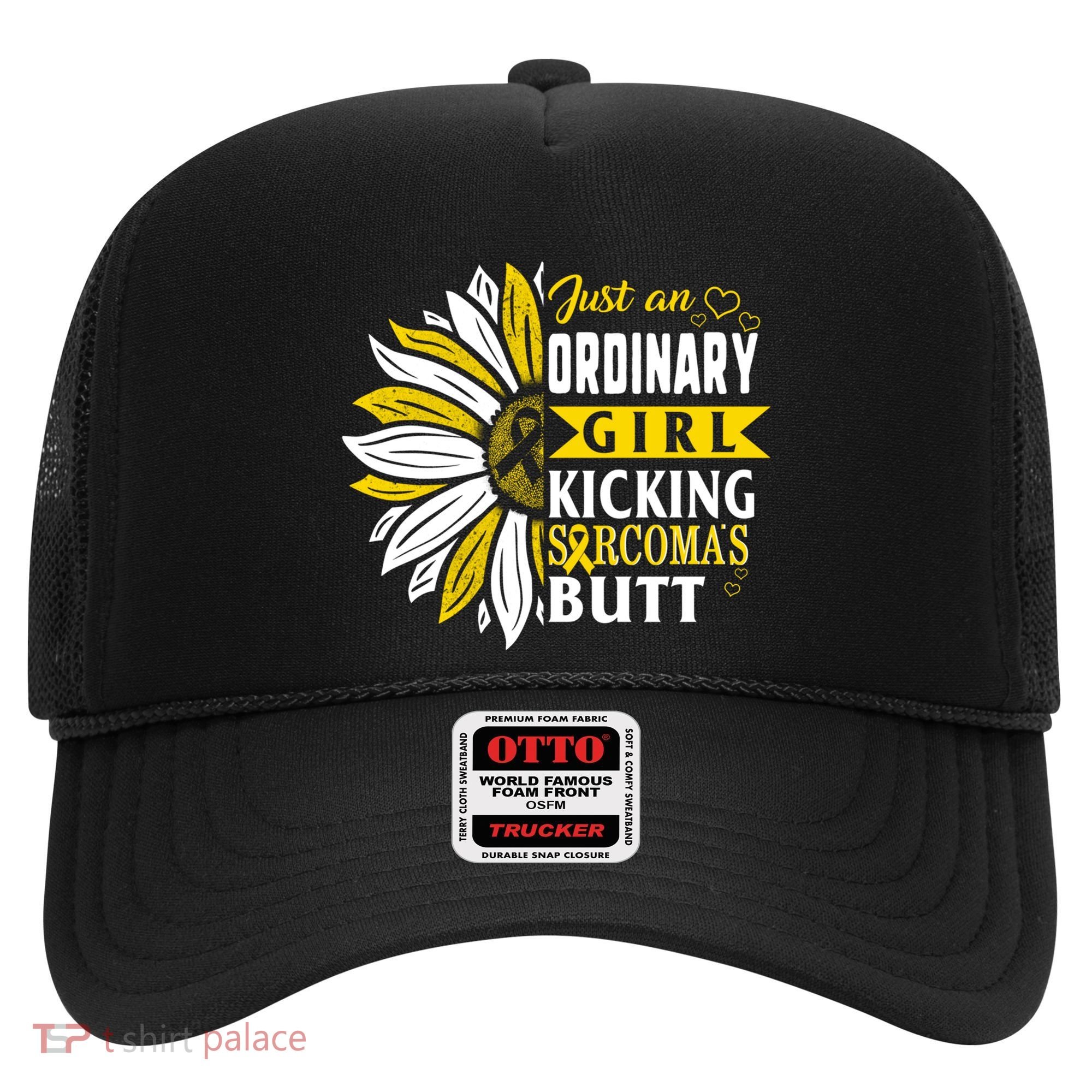 Sarcoma Cancer Awareness Just Ordinary Warrior Gift Hat