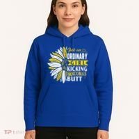 Sarcoma Cancer Awareness Just Ordinary Warrior Gift Hoodie thumb 5