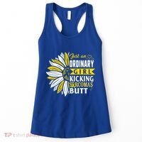 Sarcoma Cancer Awareness Just Ordinary Warrior Gift Women's Tank Top thumb 0