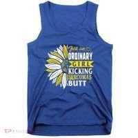 Sarcoma Cancer Awareness Just Ordinary Warrior Gift Tank Top thumb 0