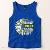 Sarcoma Cancer Awareness Just Ordinary Warrior Gift Tank Top thumb 2