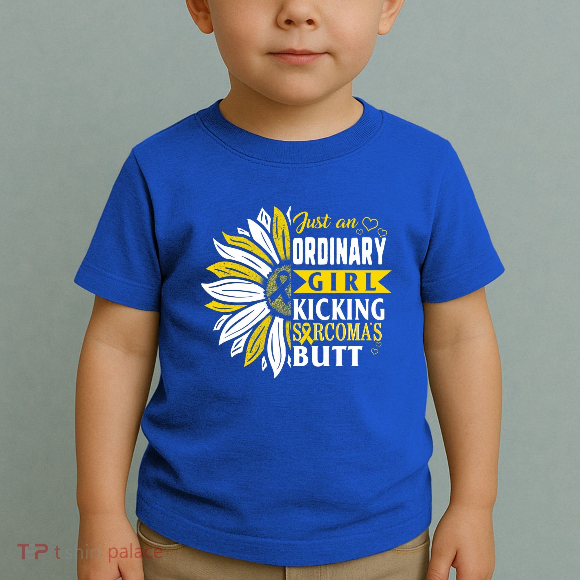 Sarcoma Cancer Awareness Just Ordinary Warrior Gift Toddler T-Shirt