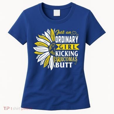 Sarcoma Cancer Awareness Just Ordinary Warrior Gift Women's T-Shirt