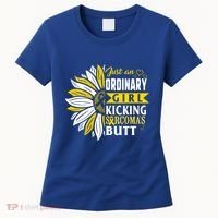 Sarcoma Cancer Awareness Just Ordinary Warrior Gift Women's T-Shirt thumb 0