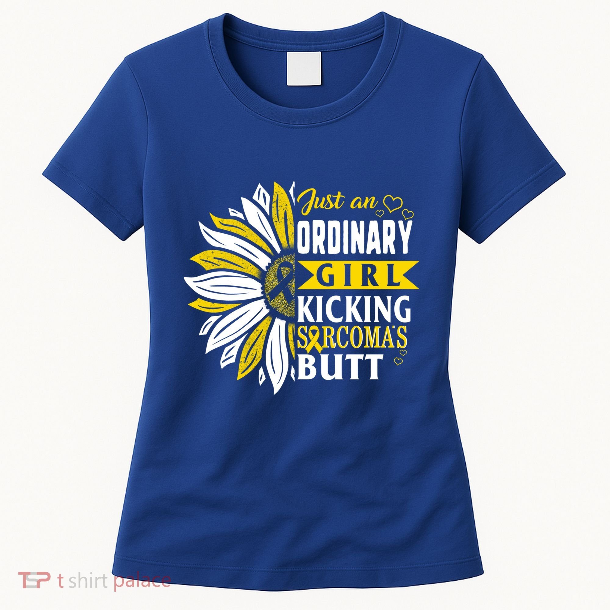 Sarcoma Cancer Awareness Just Ordinary Warrior Gift Women's T-Shirt